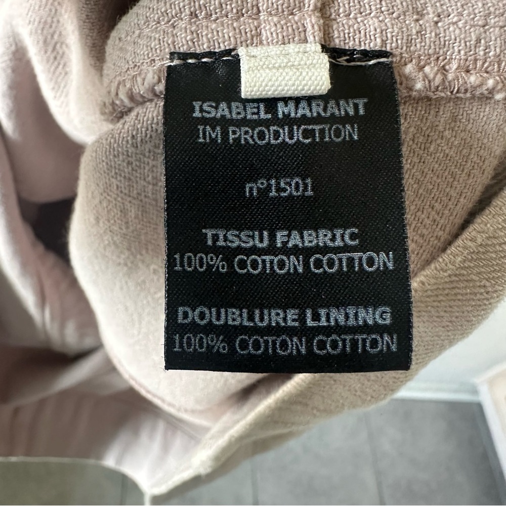 Isabel Marant Etoile Oriane Dress Blush Pink Size 36 Small - Picture 6 of 6